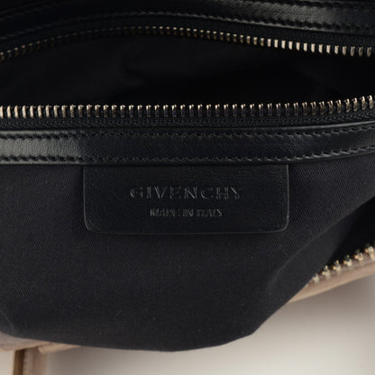 Givenchy Nubuck Crocodile Embossed Small Antigona Grey 6 of 7