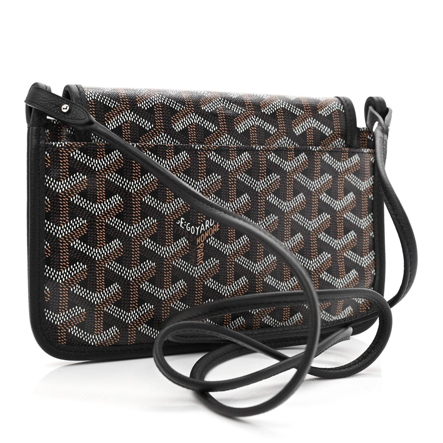 Goyard Goyardine Plumet Wallet Clutch Black 3 of 12