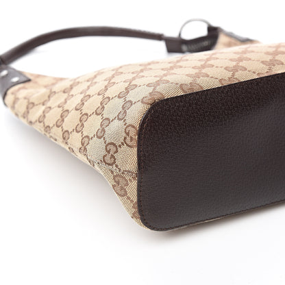 Gucci Monogram Shoulder Bag Dark Brown 7 of 9