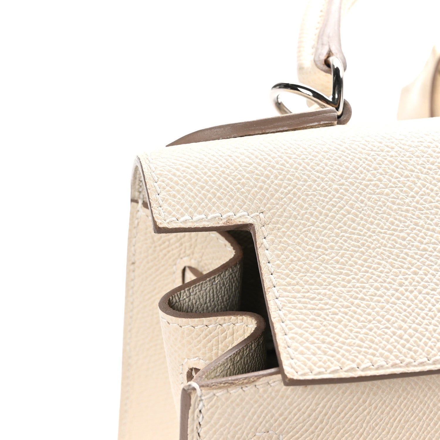 Hermes Epsom Kelly Sellier 28 Craie 12 of 14