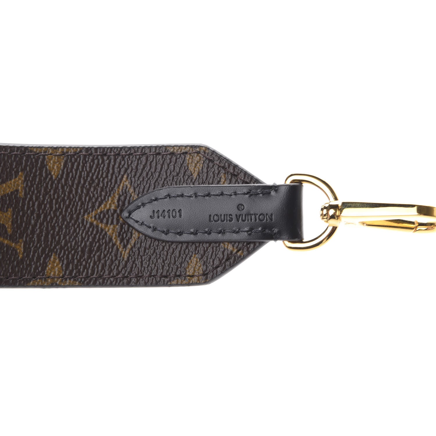 Louis Vuitton Monogram Printed Bandouliere Reversible Shoulder Strap 3 of 4