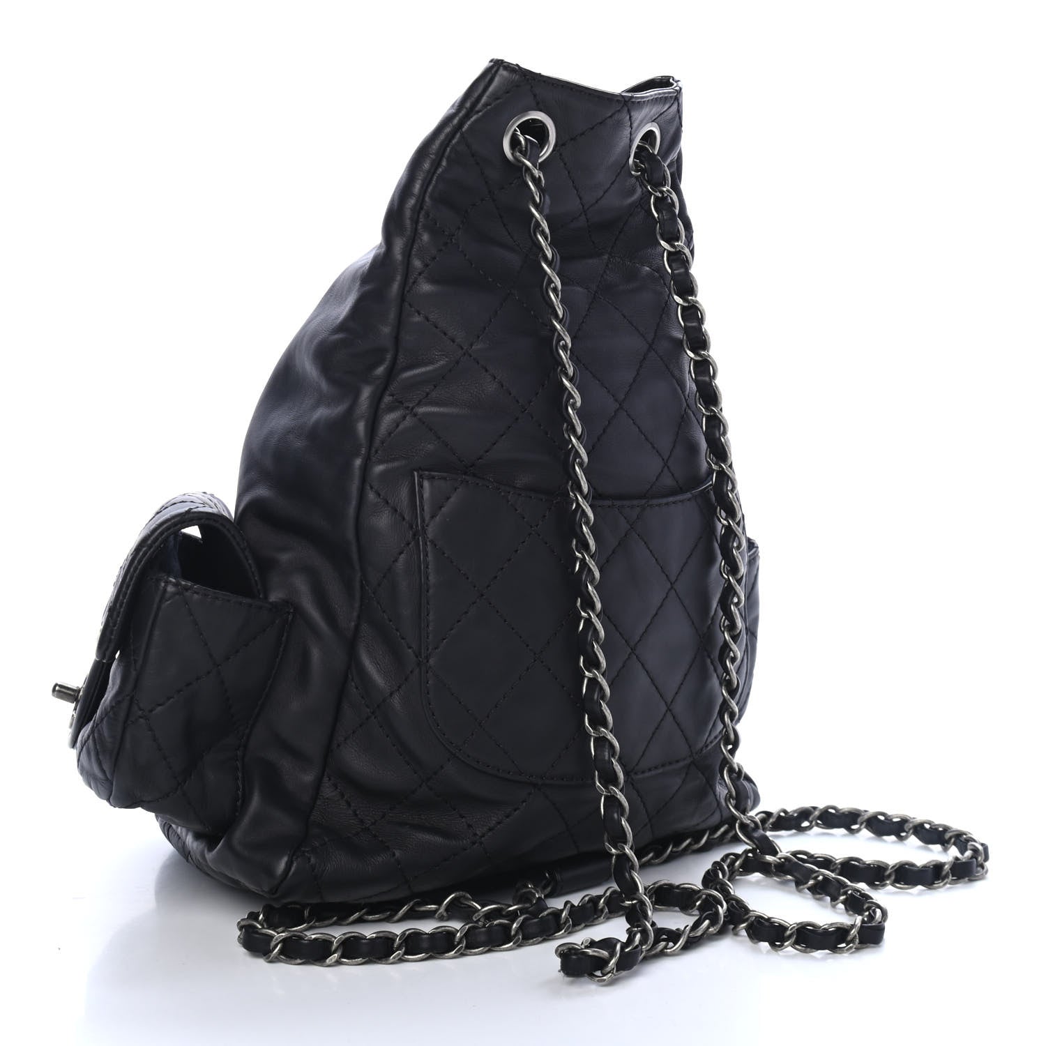 Chanel Calfskin Large Backpack Is Back Black 2 of 4