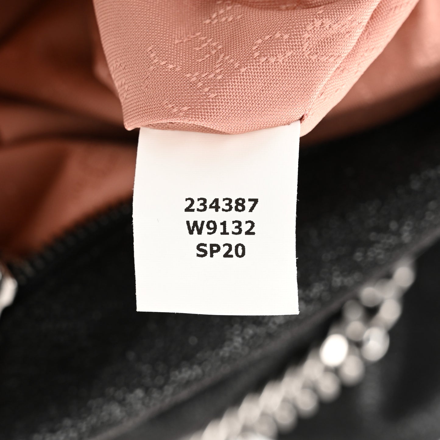Shaggy Deer Falabella Fold Over Tote Black