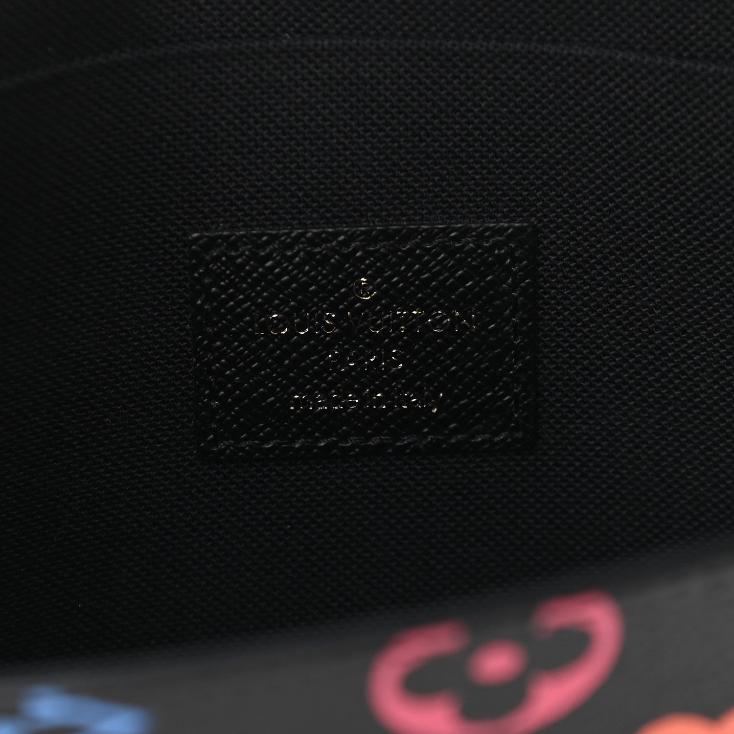 Louis Vuitton Game On Felicie Chain Wallet Black 7 of 9