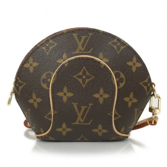Monogram Mini Ellipse Wristlet Clutch