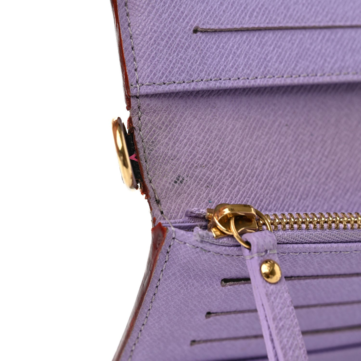 Louis Vuitton Monogram Multicolor Insolite Wallet Black Violet 8 of 10