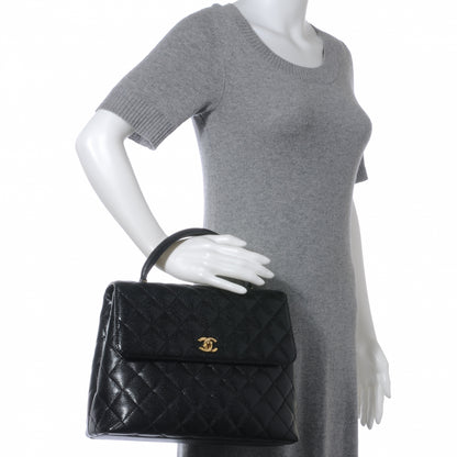 Chanel Caviar Kelly Jumbo Flap Bag Black 2 of 9