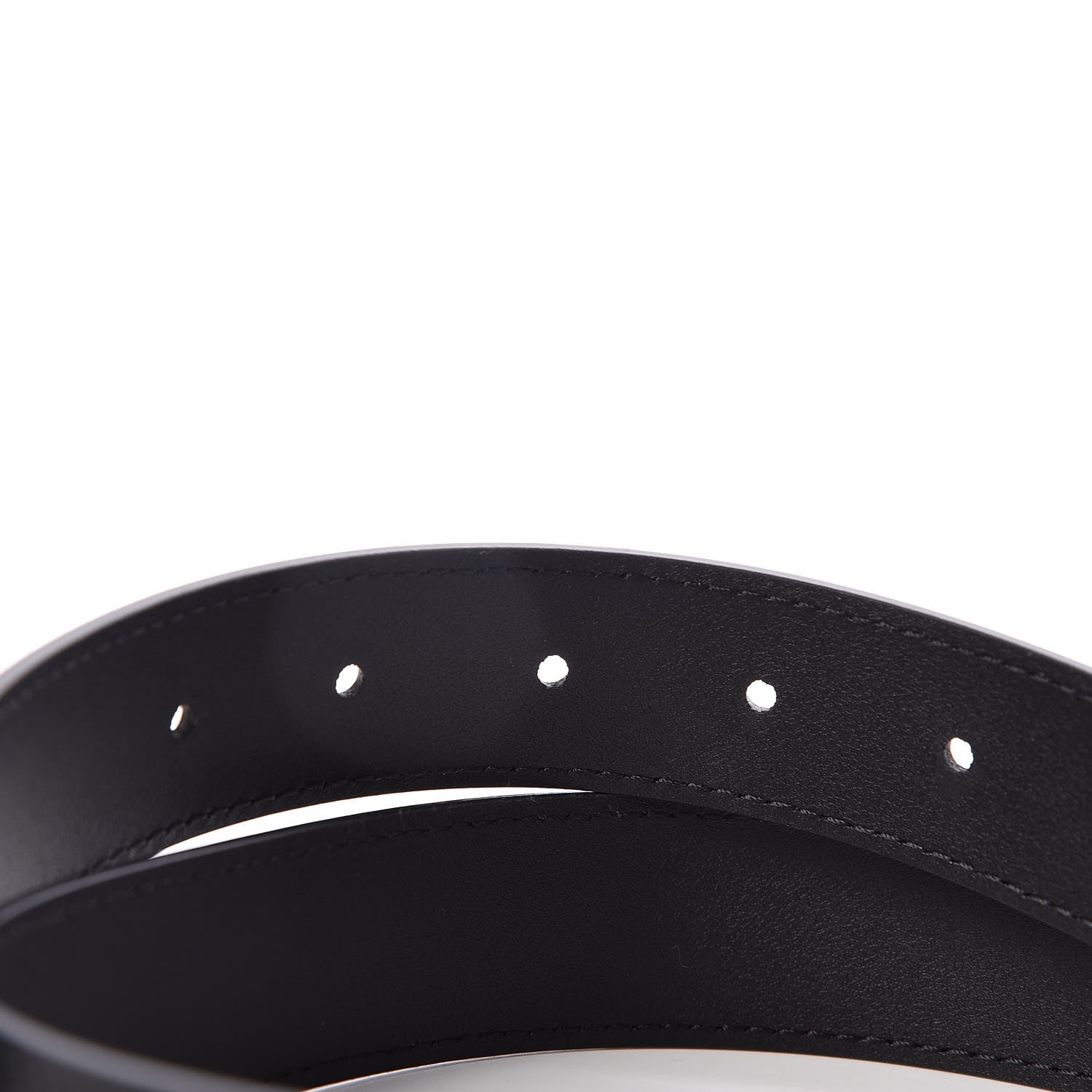 Gucci Calfskin Double G 30mm Belt 85 34 Black 4 of 7