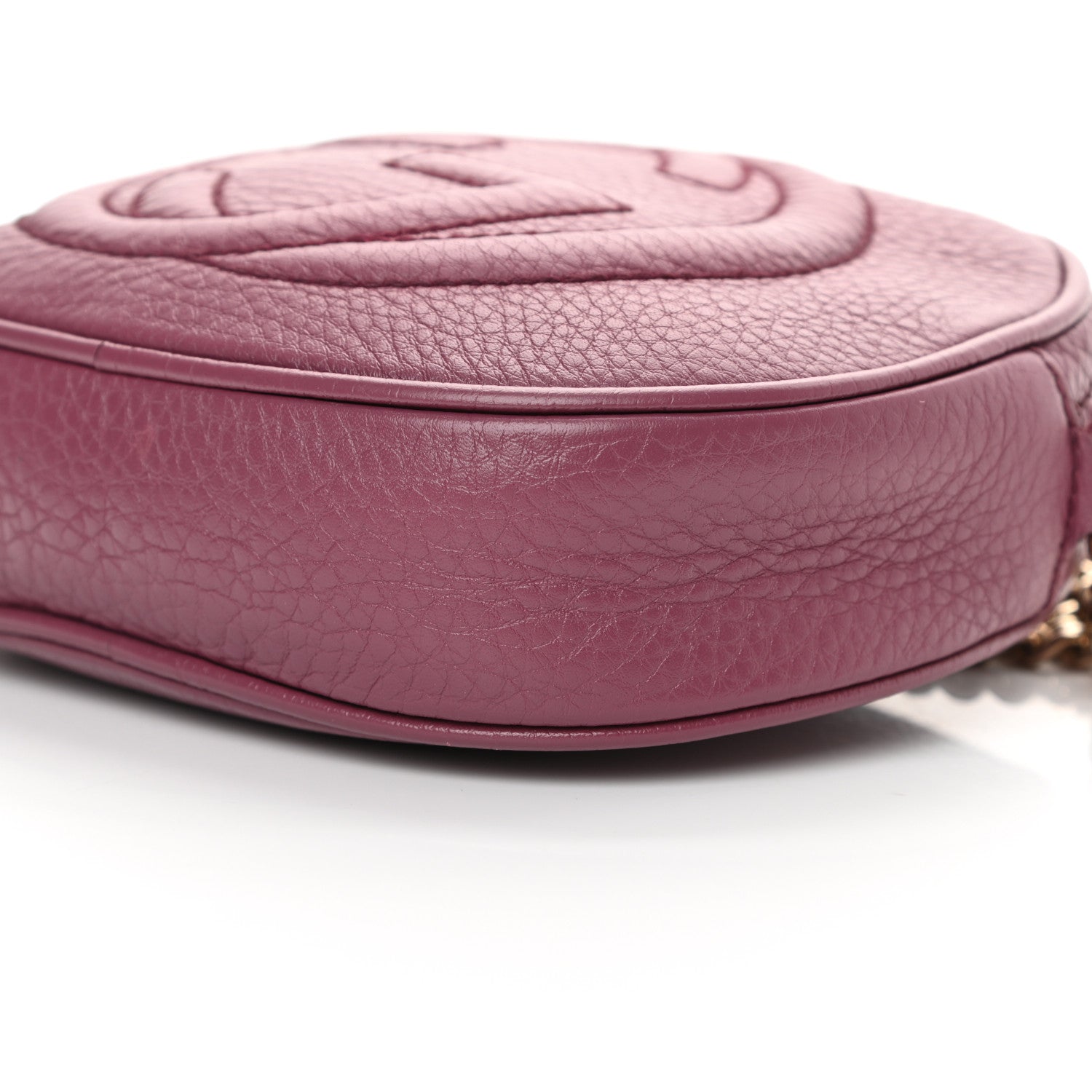 Gucci Cellarius Calfskin Mini Soho Chain Bag Peonia Flower 10 of 13