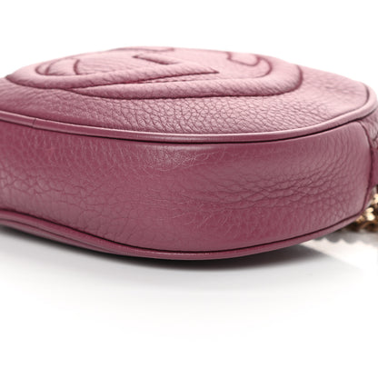 Gucci Cellarius Calfskin Mini Soho Chain Bag Peonia Flower 10 of 13
