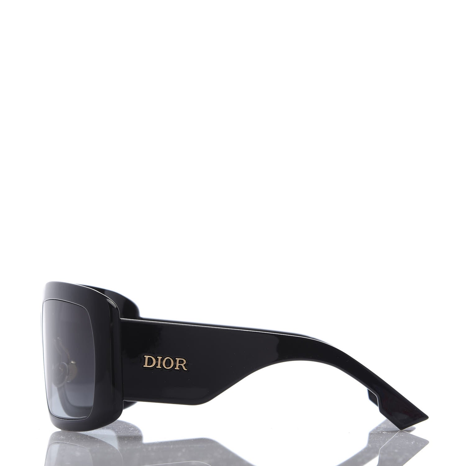 Christian Dior Acetate DiorSo Light 2 Shield Sunglasses Black 3 of 7