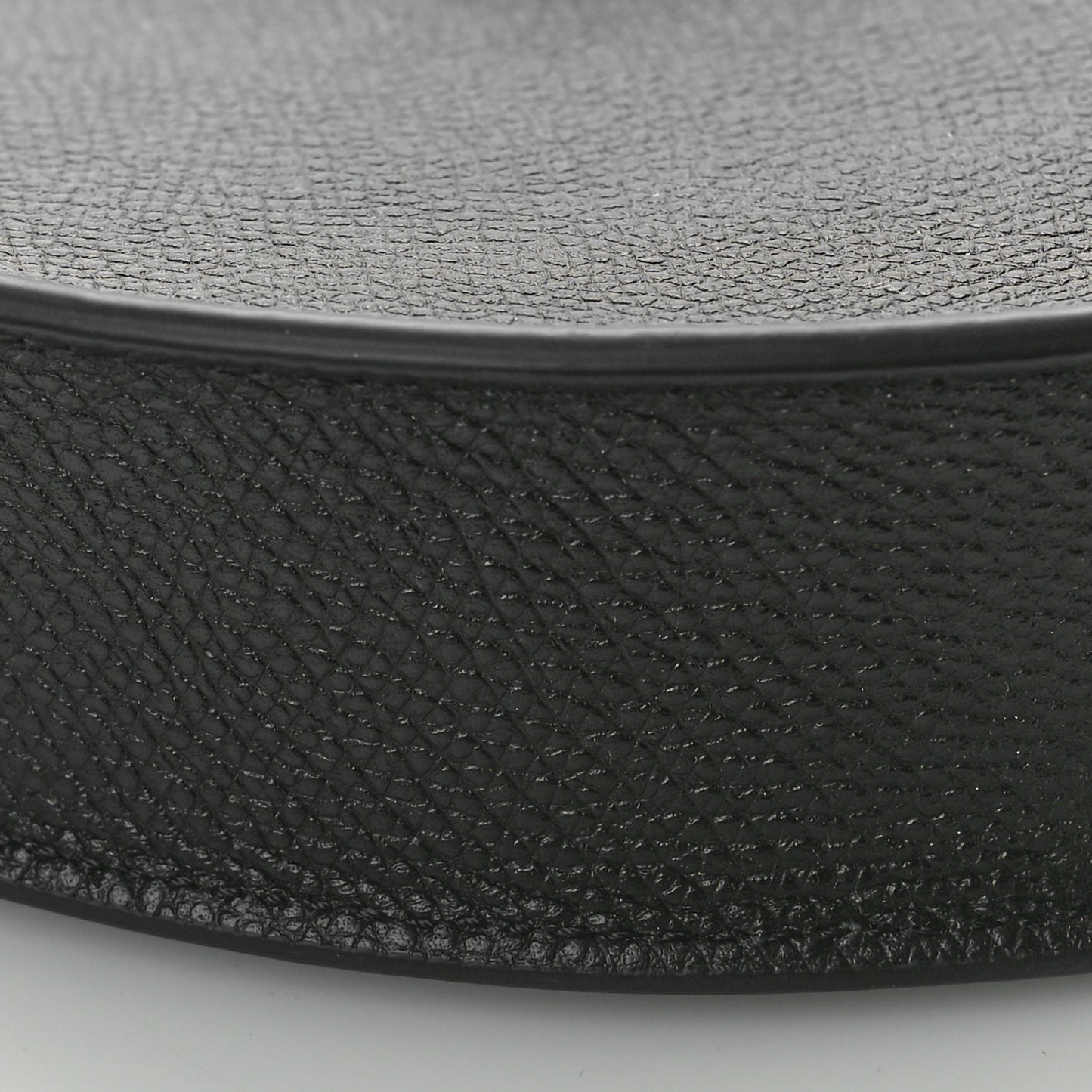 Grainy Calfskin Mini Vlogo Hobo Bag Black