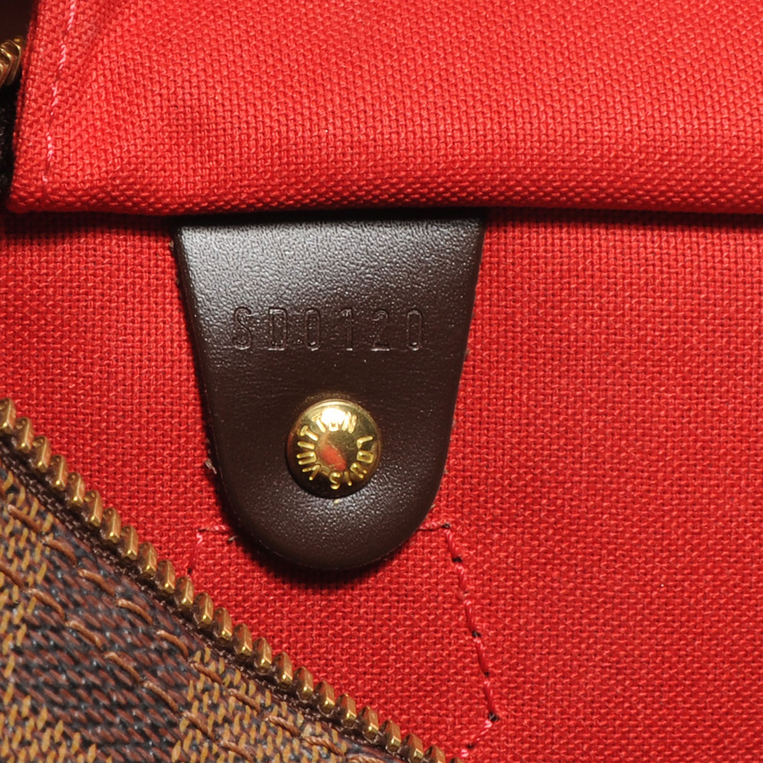 Louis Vuitton Damier Ebene Speedy 30 7 of 7