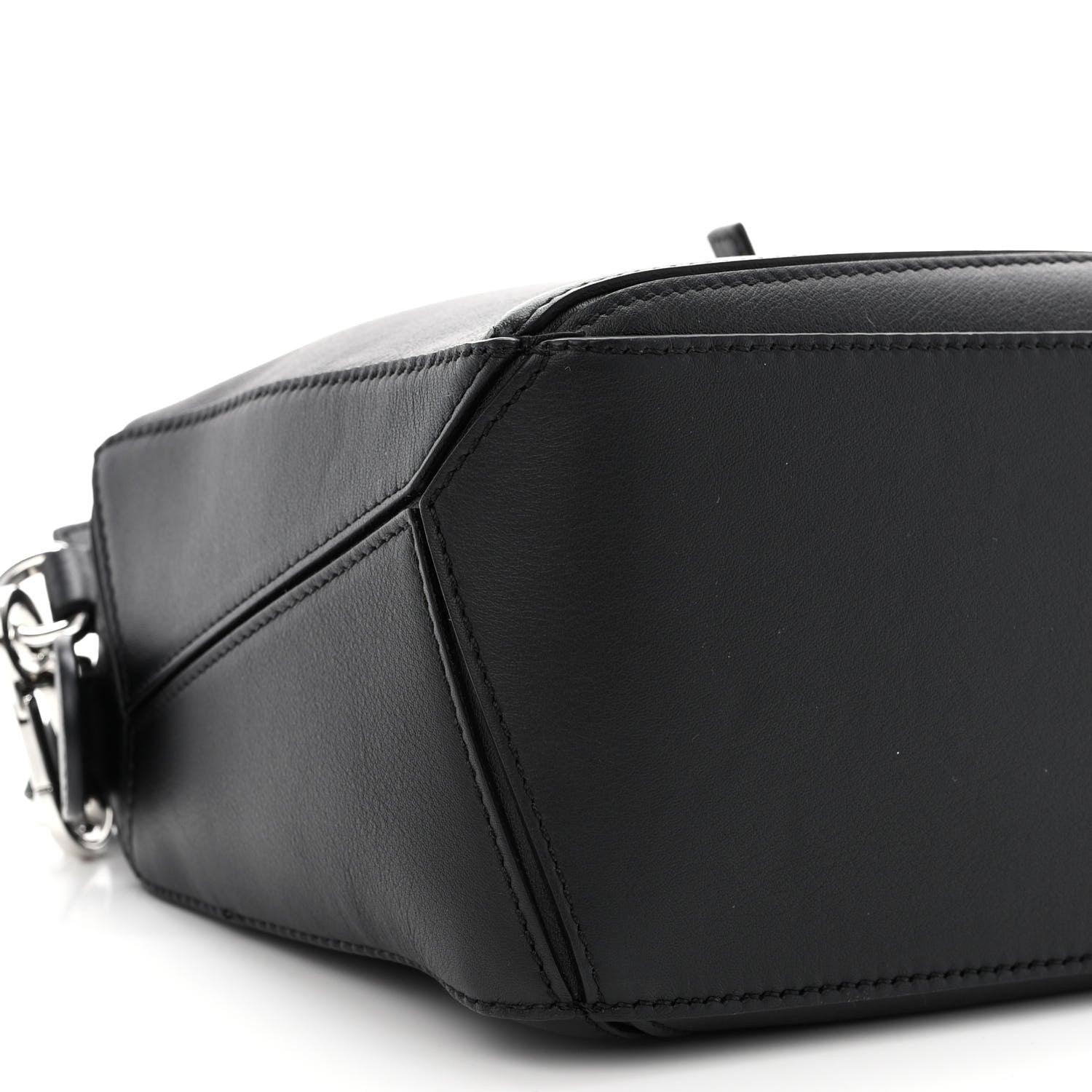 Loewe Calfskin Small Puzzle Bag Black 9 of 11