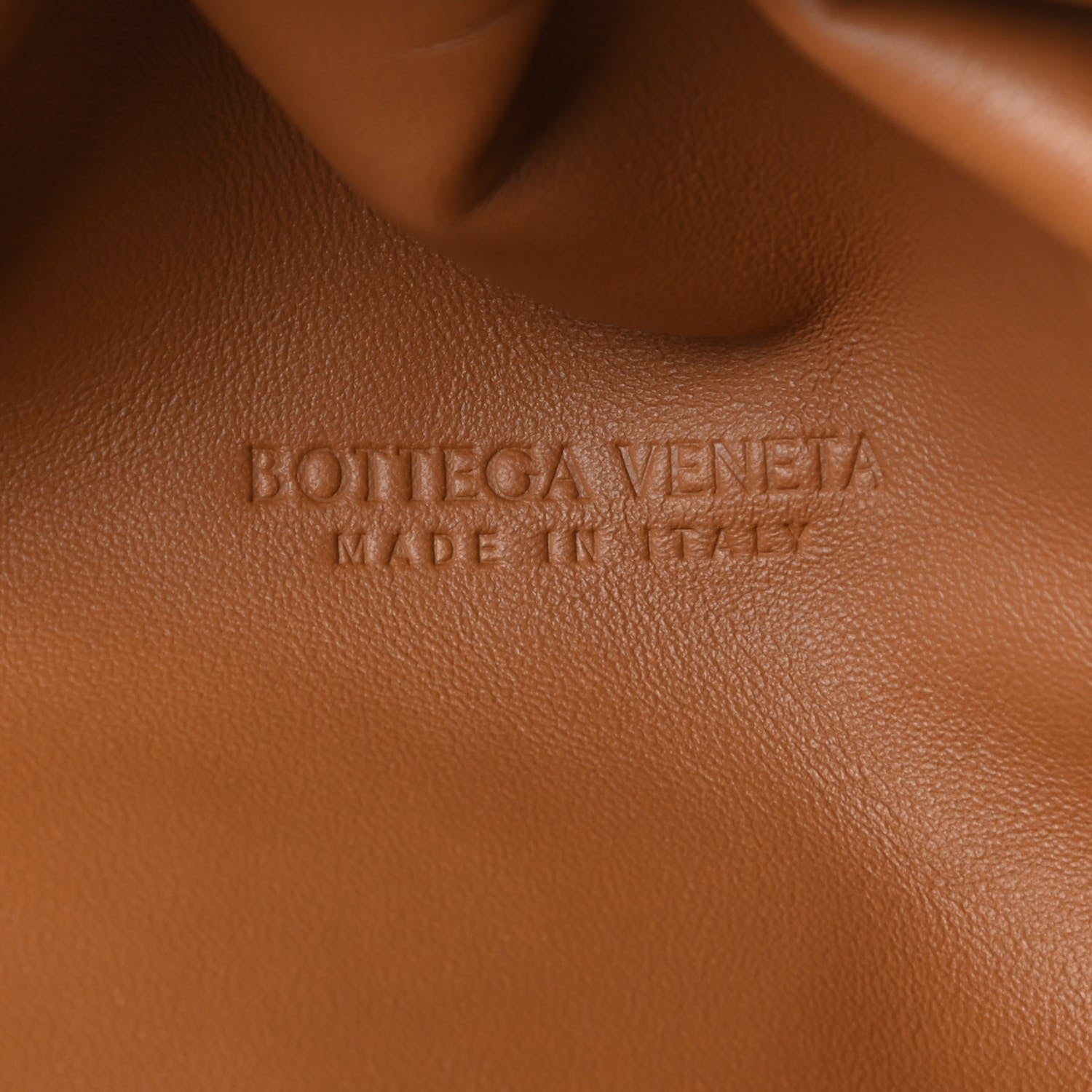 Bottega Veneta Nappa Maxi Intrecciato The Pouch Oversized Clutch Caramel 7 of 11
