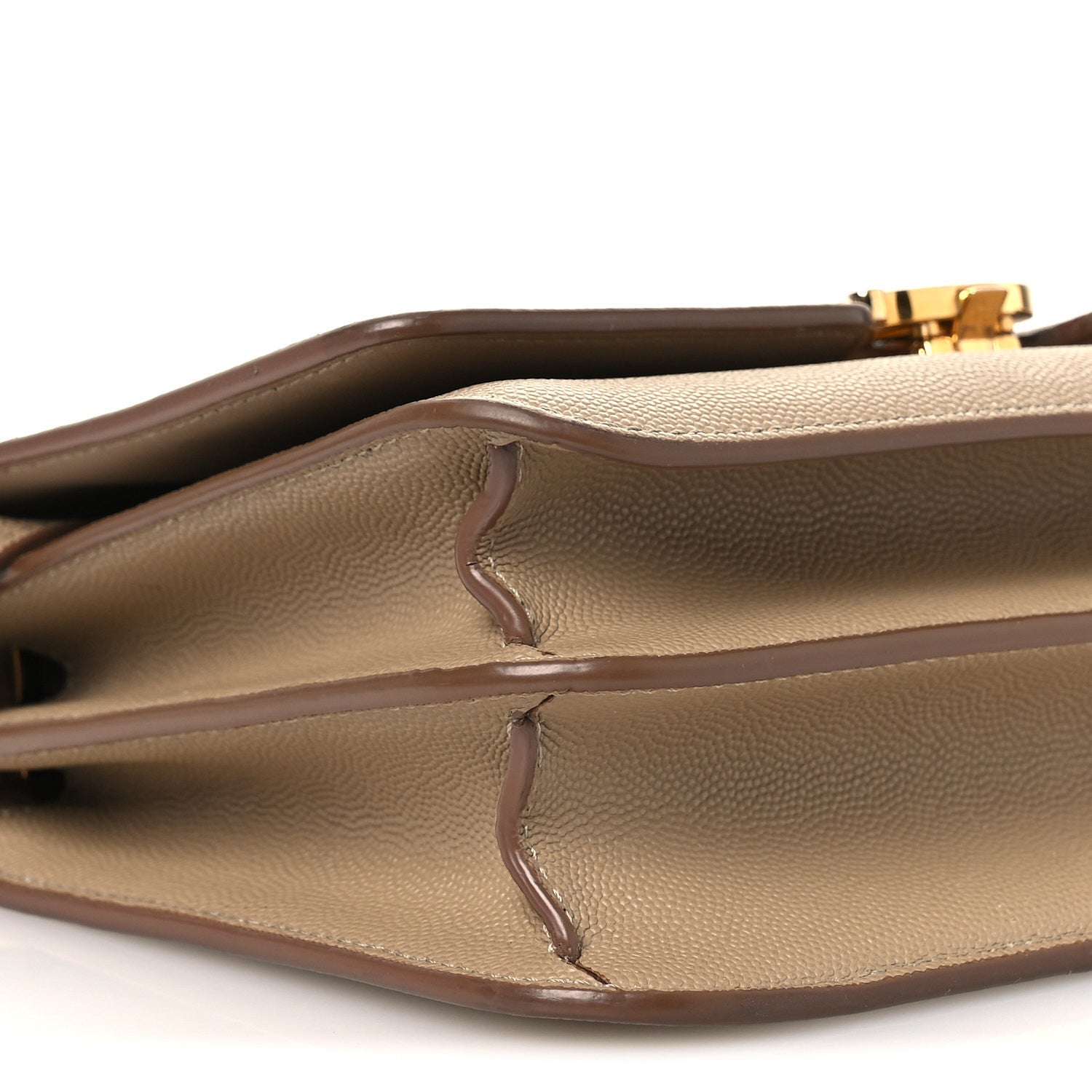 Burberry Grained Calfskin Small TB Bag Oat Beige 9 of 14