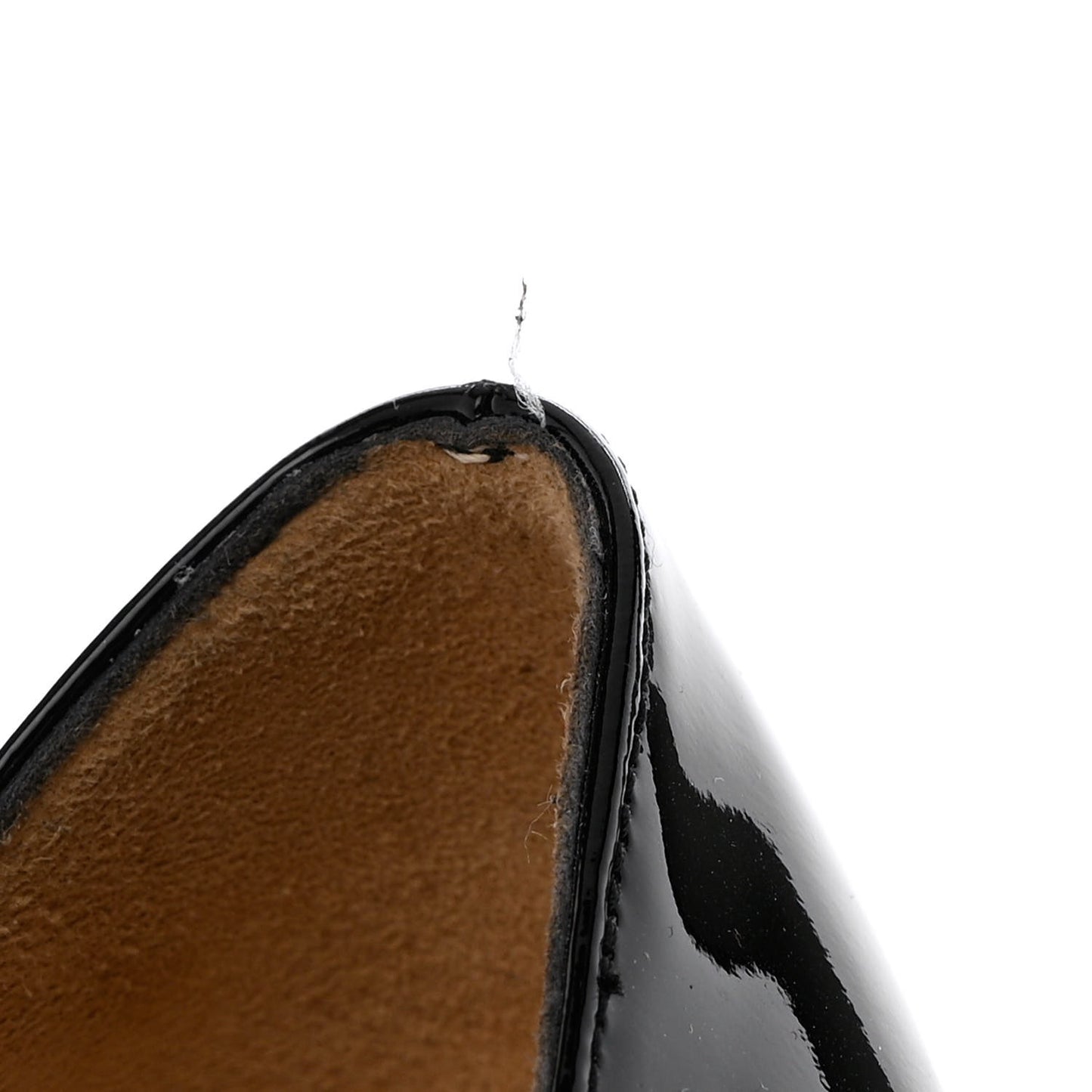 Patent Bow Hidden Platform High Heel Pumps 38.5 Black