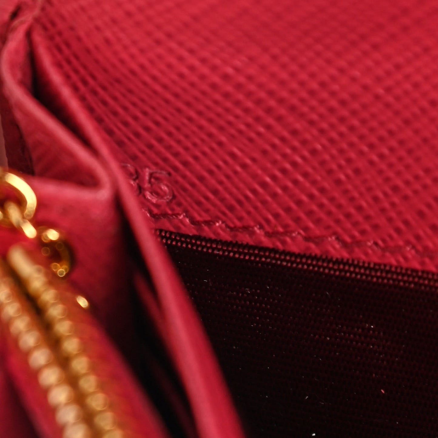 Saffiano Metal Continental Flap Wallet Peonia
