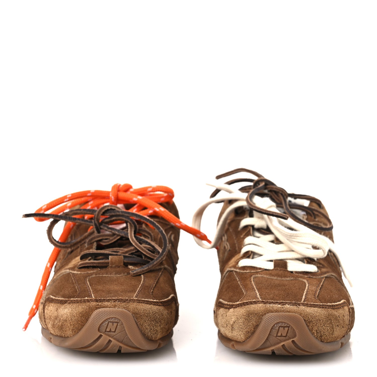 Miu Miu X NEW BALANCE Suede 530 SL Sneakers 38.5 Cinnamon 3 of 10