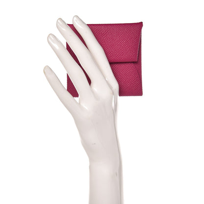 Hermes Epsom Bastia Coin Purse Rose Pourpre 2 of 8