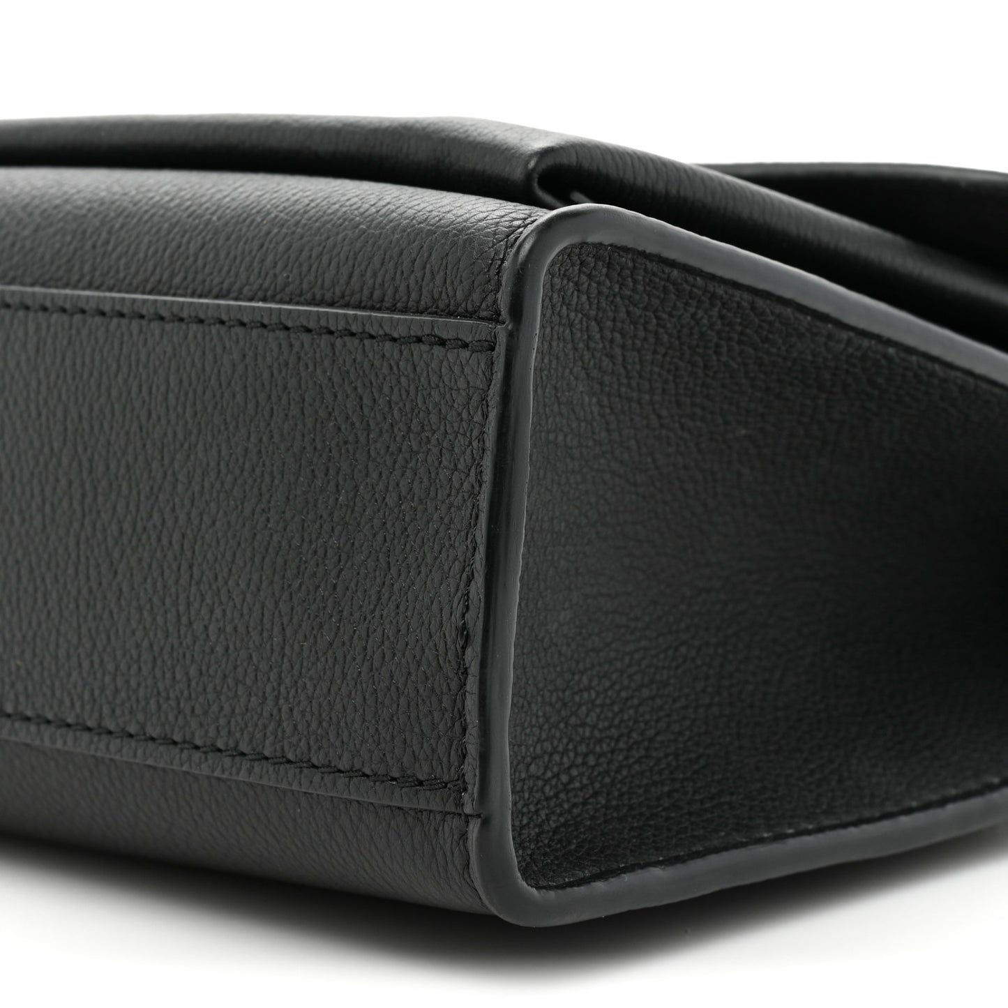 Soft Calfskin Mylockme Chain Bag BB Black