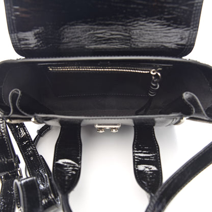 3.1 Phillip Lim 3.1 Textured Patent Mini Pashli Satchel Black 5 of 10