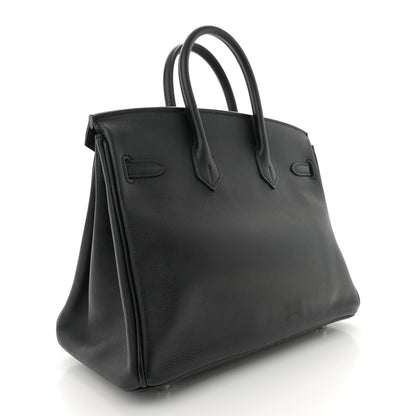 Hermes Swift Birkin 25 Black 3 of 11