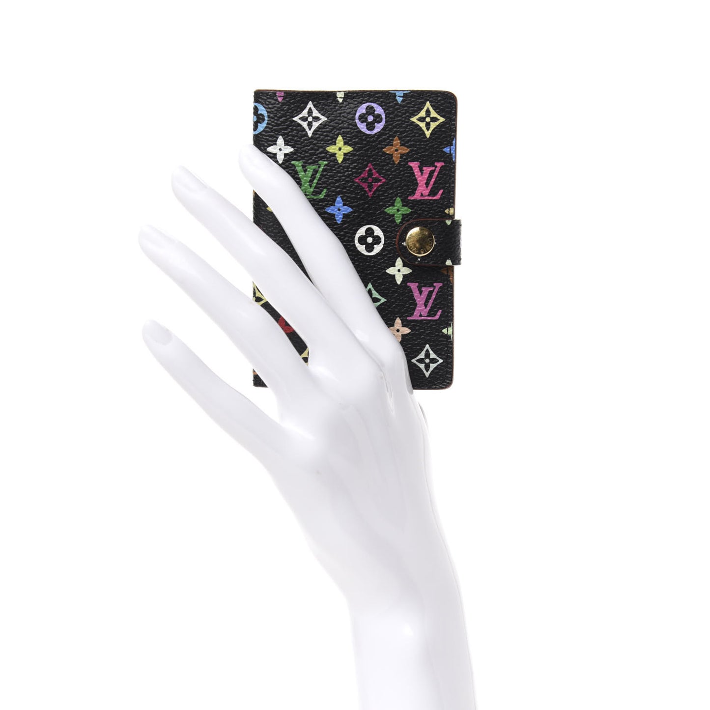 Monogram Multicolor Carnet de Bal Mini Agenda Cover Black