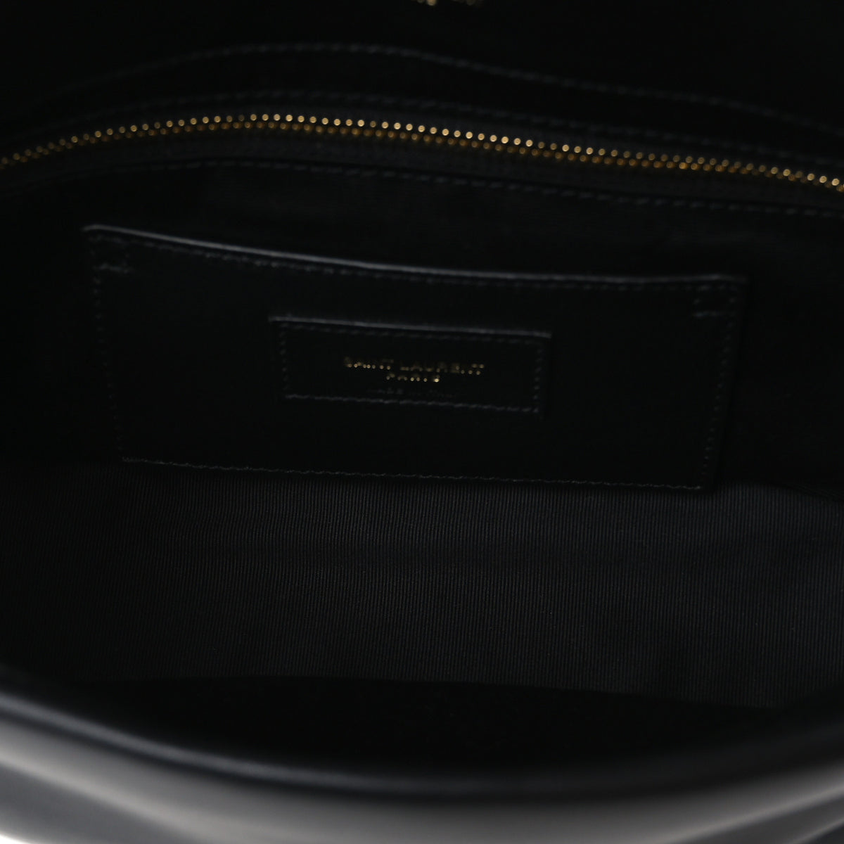 Lambskin Matelasse Monogram Small Jamie 4.3 Black