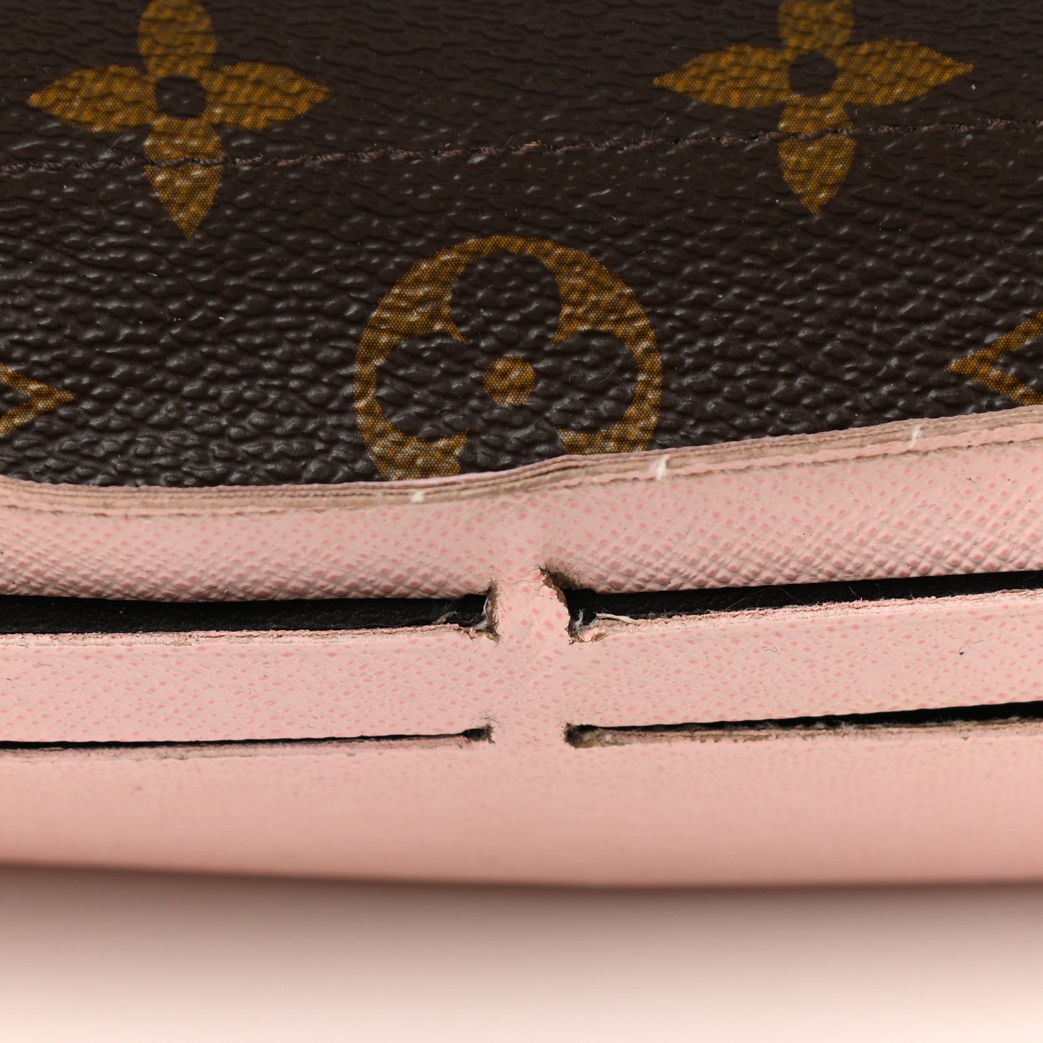 Louis Vuitton Monogram Josephine Wallet Rose Ballerine 10 of 14