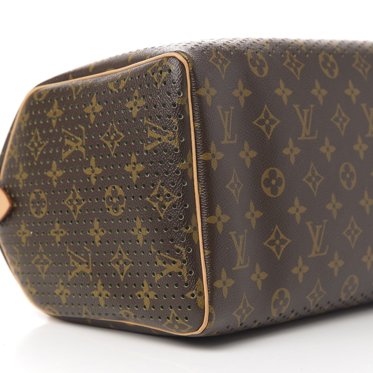 Monogram Perforated Speedy 30 Green