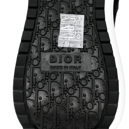 Christian Dior Technical Mesh Calfskin Womens B29 Sneakers 39 Black Grey 6 of 8