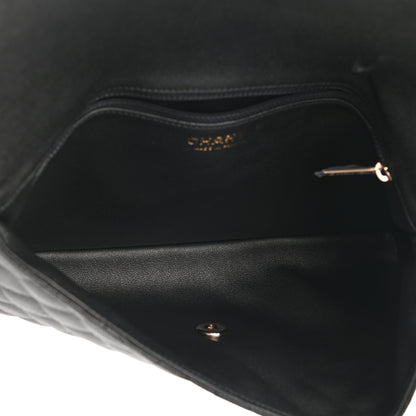 Chanel Caviar Quilted Flap Clutch Black 5 of 9