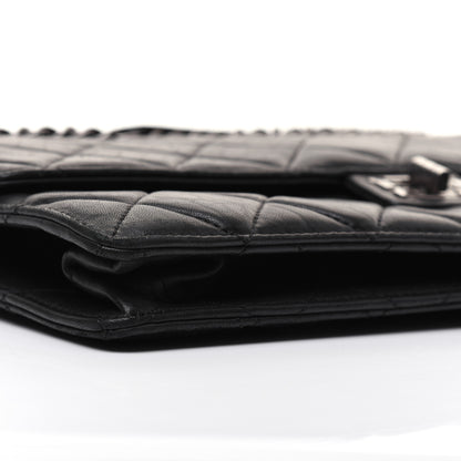 Chanel Washed Lambskin Maxi Take Away Flap Bag Black 6 of 23