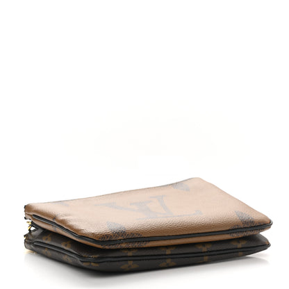 Louis Vuitton Reverse Monogram Giant Double Zip Pochette 4 of 13
