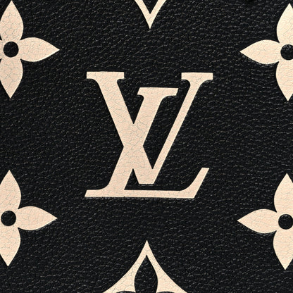 Louis Vuitton Empreinte Monogram Giant Petit Sac Plat Black Beige 7 of 10