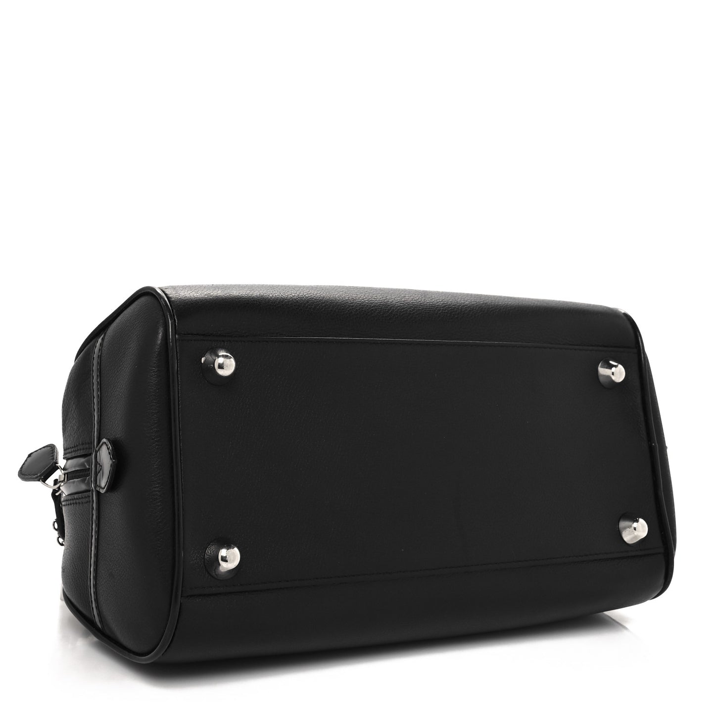 Calfskin Gambler Dice Bowler Black