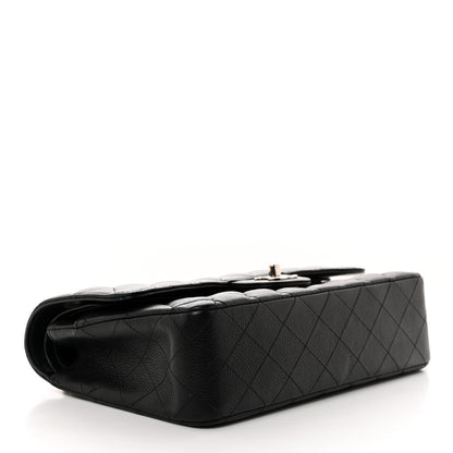 Chanel Caviar Quilted Medium Double Flap Black 4 of 10