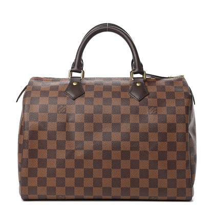 Louis Vuitton Damier Ebene Speedy 30 1 of 10