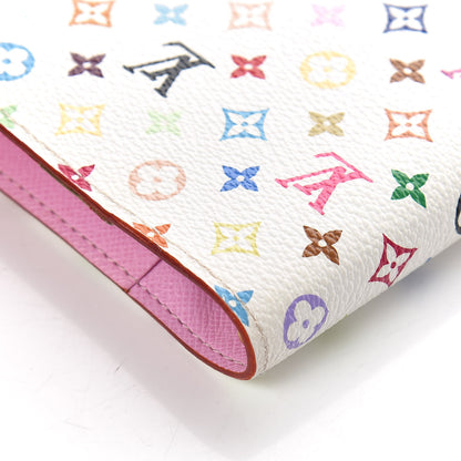 Louis Vuitton Monogram Multicolor Small Ring Agenda Cover White Litchi 12 of 12