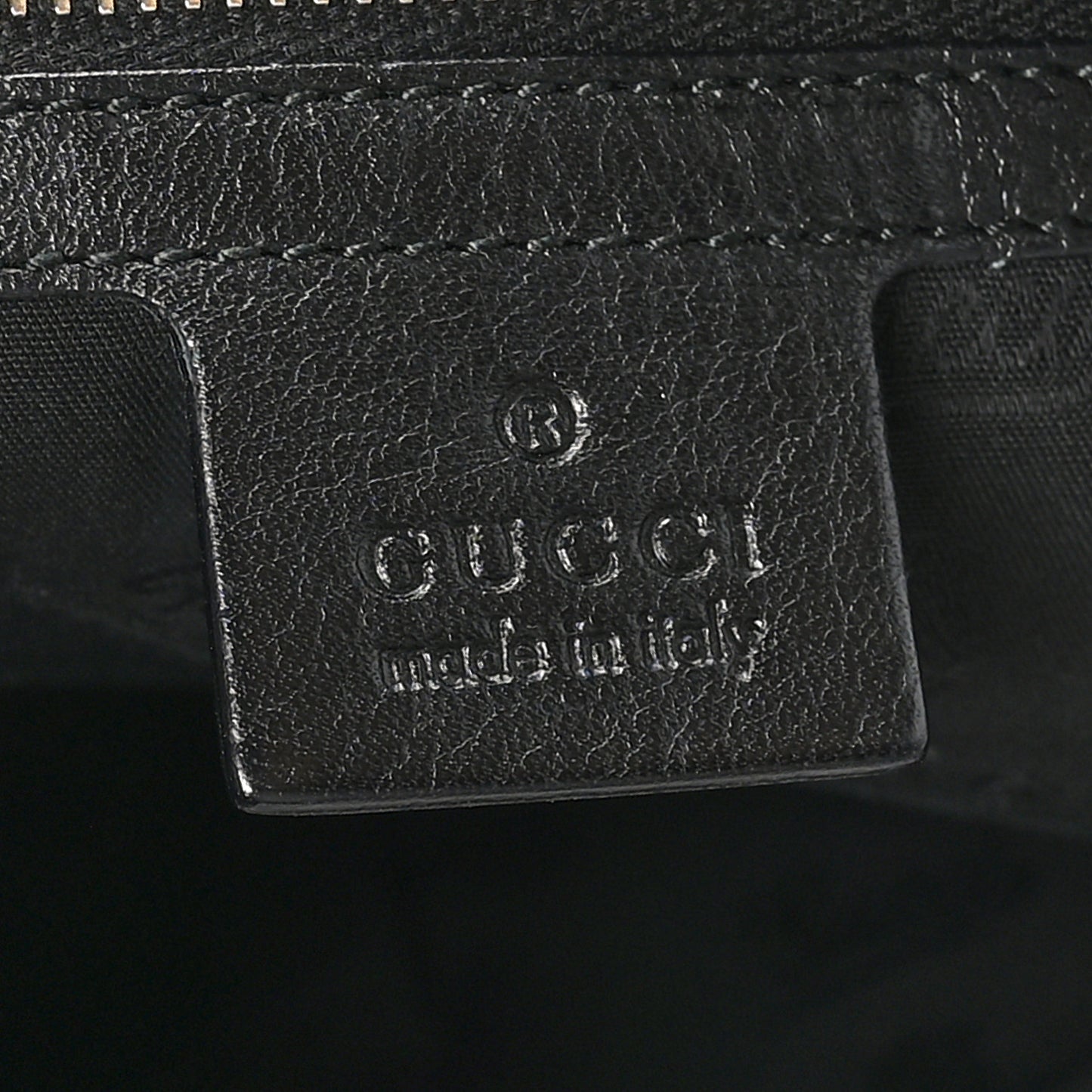 Guccissima Medium Charlotte Hobo Black