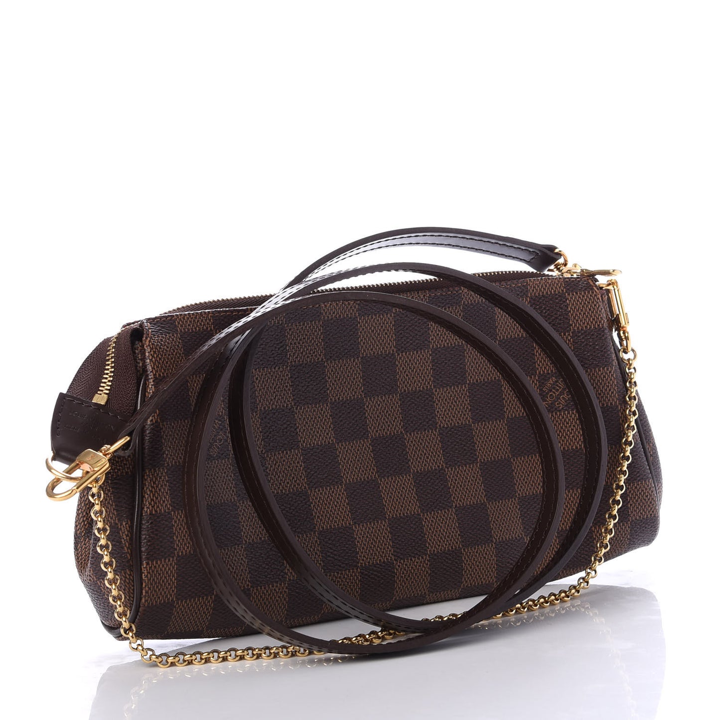 Damier Ebene Eva Clutch