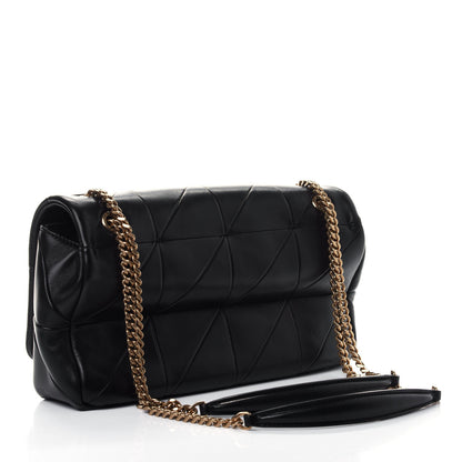 Saint Laurent Lambskin Patchwork Monogram Medium Jamie Black 2 of 4
