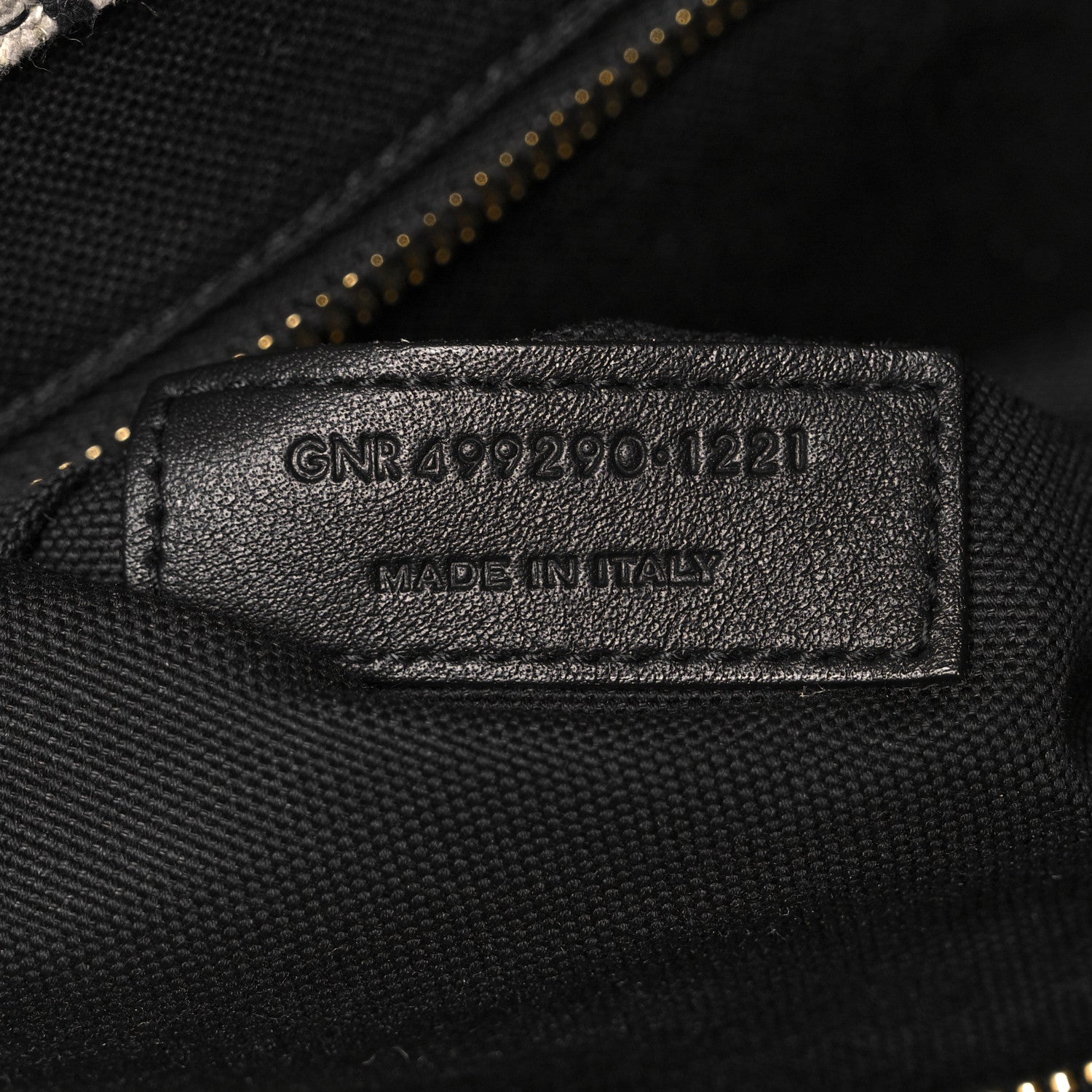 Saint Laurent Embroidered Cotton Linen Rive Gauche Noe Tote Natural Black 7 of 10