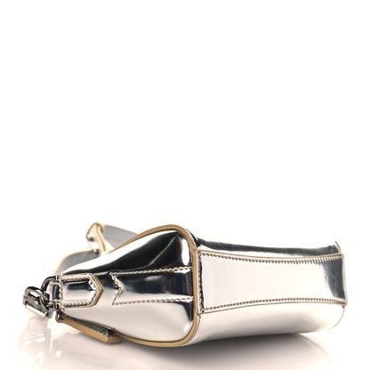 Givenchy Polyurethane Nano Antigona Silver 3 of 8