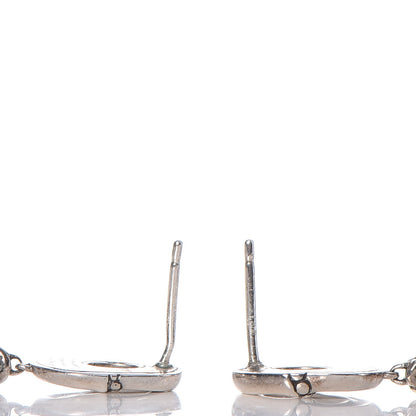 John Hardy Sterling Silver Bamboo Oval Drop Earrings 4 of 5