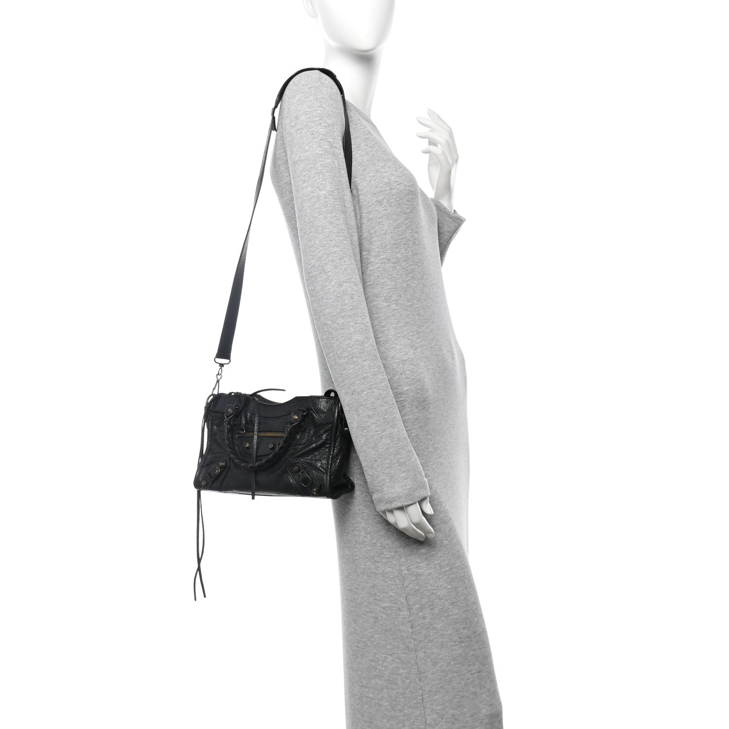 Balenciaga Agneau Classic Hardware Mini City Black 2 of 13