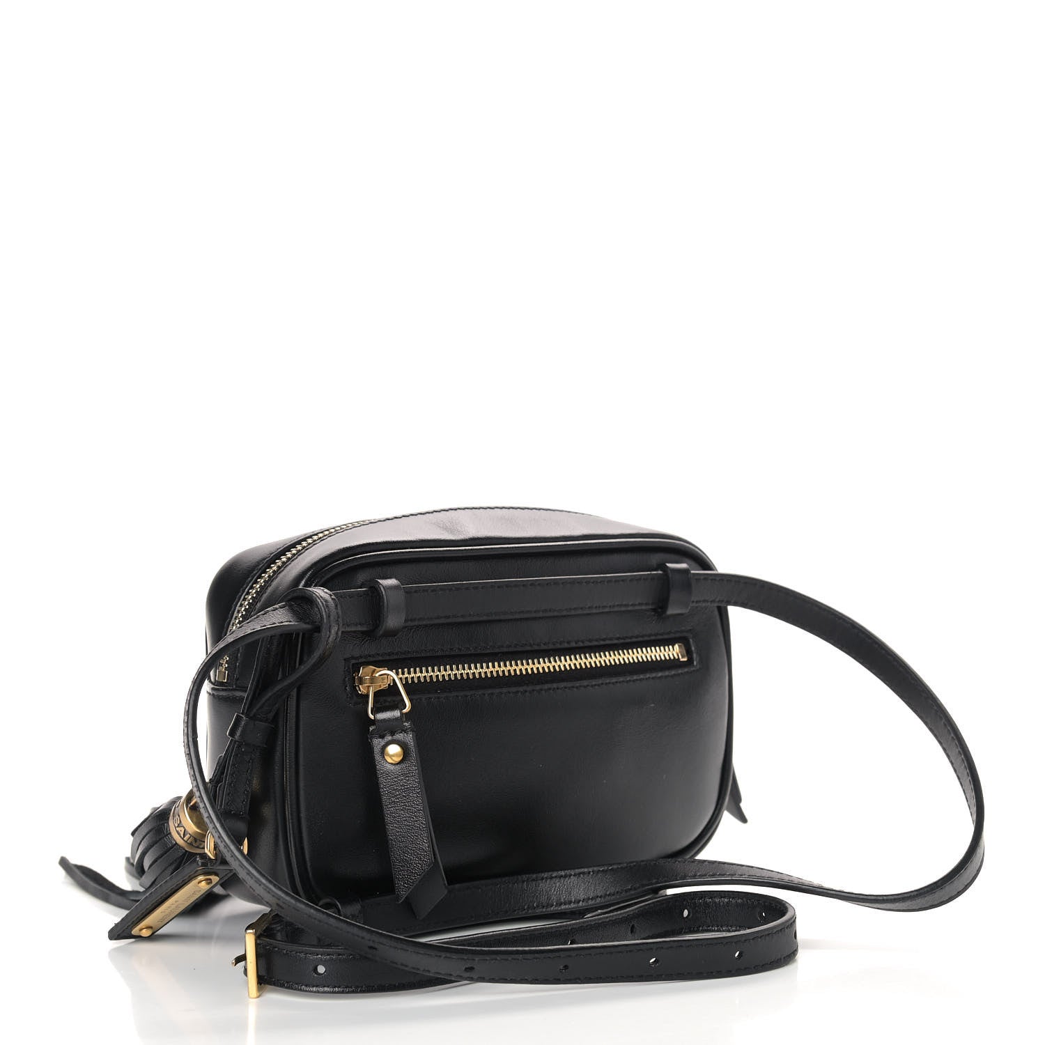 Saint Laurent Calfskin Matelasse Monogram Lou Belt Bag Black 3 of 9