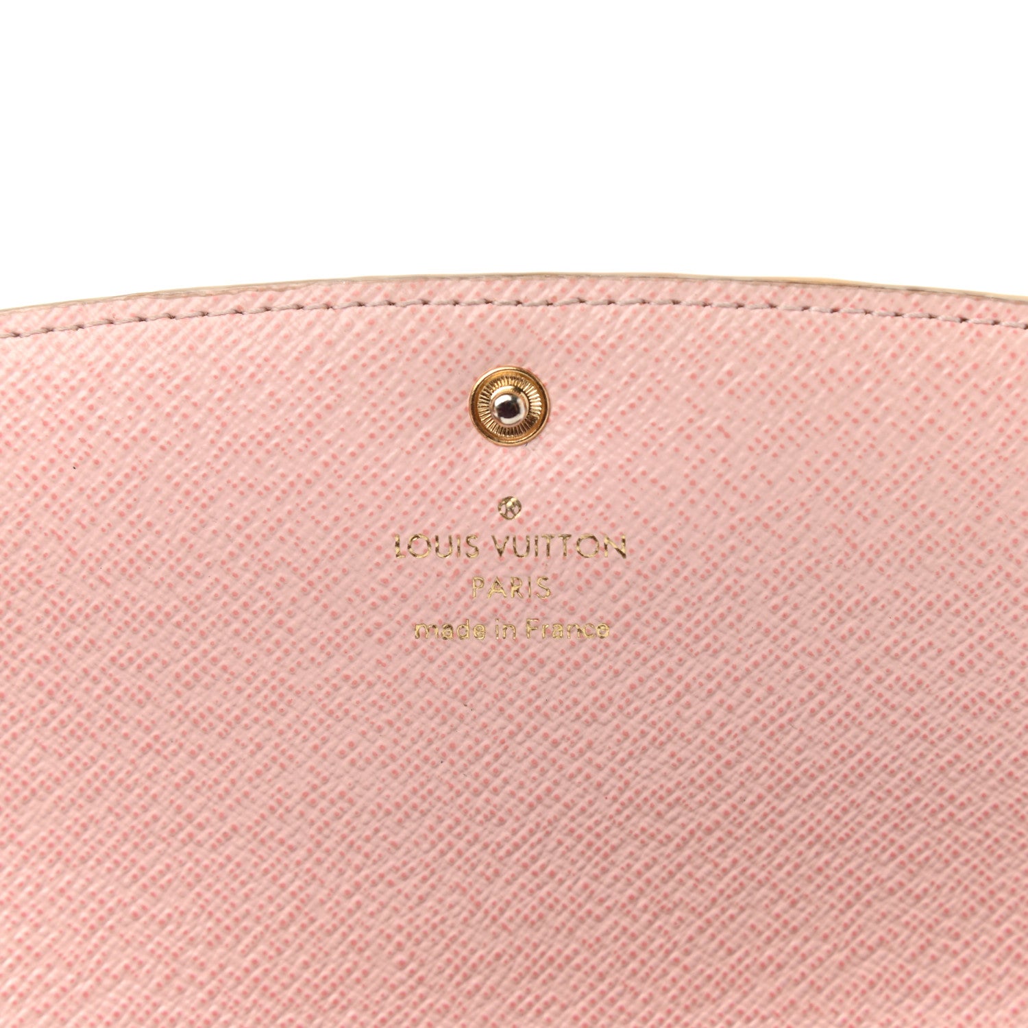 Louis Vuitton Damier Azur Emilie Wallet Rose Ballerine 6 of 15