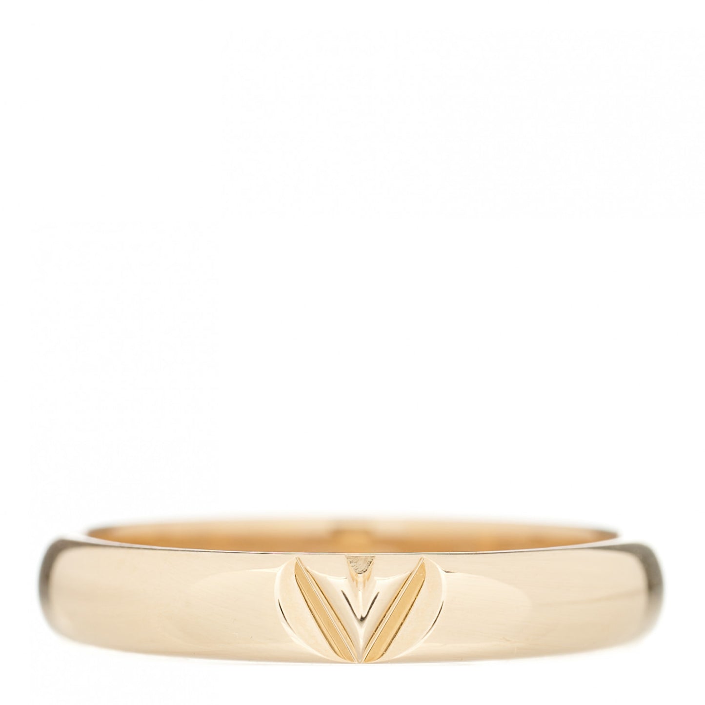 18K Yellow Gold LV Volt Multi Wedding Band Ring 54 7